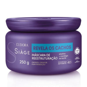 Eudora Máscara Capilar Siàge Revela Os Cachos 250g