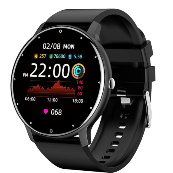 Relógio Inteligente Bluetooth Haiz IP67 44mm My Watch I Fit PRETO HZ-ZL02D