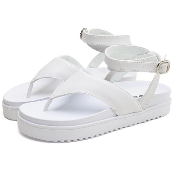 Sandália Papete Dubuy Feminina Off White Malu 2046FG - Image 3