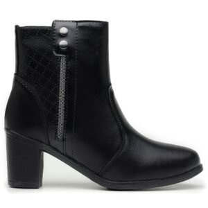 Coturno Feminino de Cano Médio com Salto Alto - Seu Novo Must-Have!