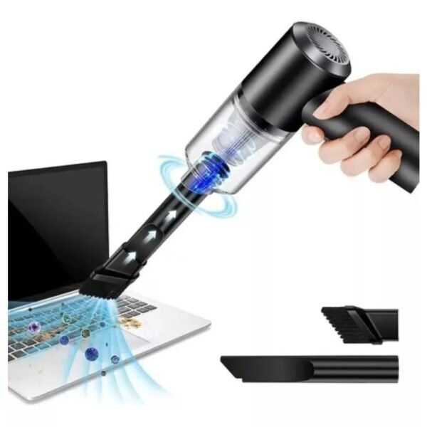 Aspirador De Pó Usb Portátil Completo Linha Premium Carro E Casa - Image 4