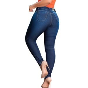 Calça Feminina Jeans Cós Alto