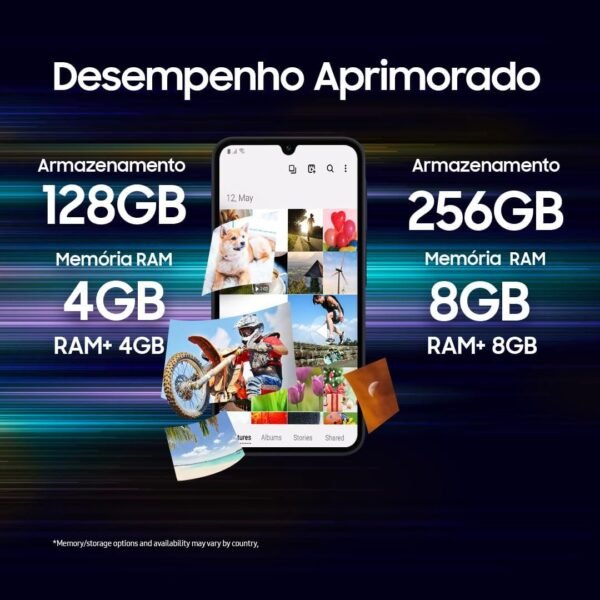 Smartphone Samsung Galaxy A15 4G 128GB - Azul Claro - Image 5