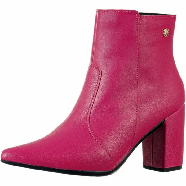 Bota feminina Gigil bico fino salto alto com zíper - Image 4