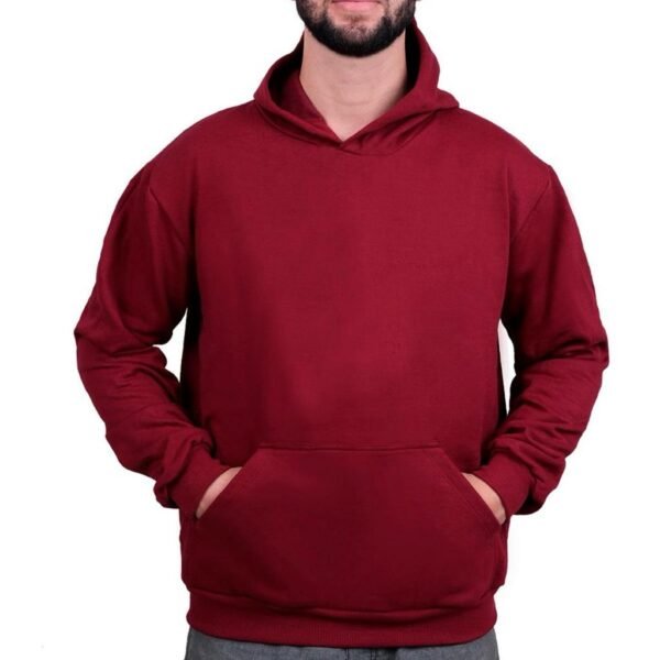 Moletom Canguru Unissex Liso Sem Estampa Masculino e Feminino - Image 4