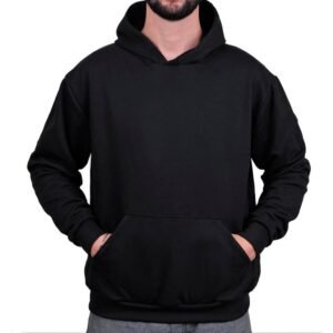 Moletom Canguru Unissex Liso Sem Estampa Masculino e Feminino