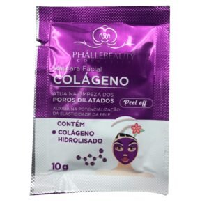 Máscara Facial Peel Off Colágeno Phálle Beauty