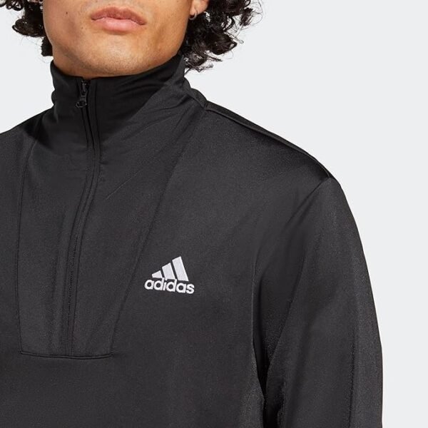 Agasalho Adidas Logo Preto - Image 4