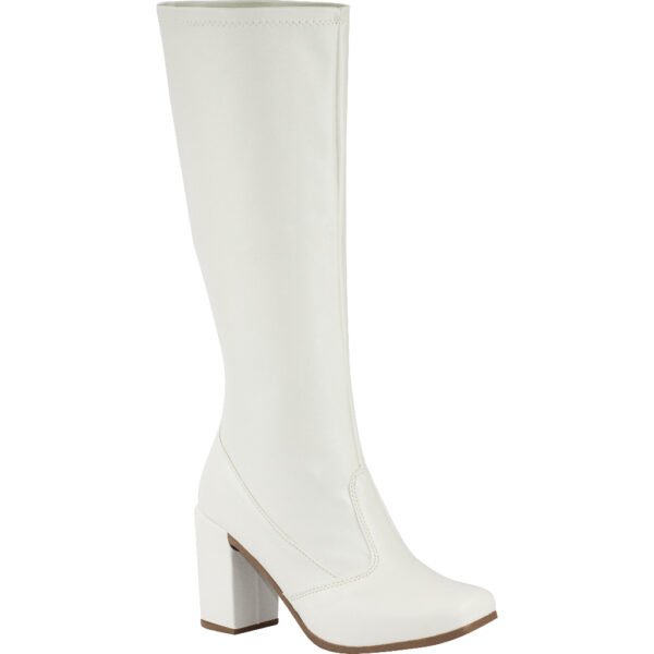 Bota Feminina Lumiss Cano Longo Stretch Bico Quadrado - Image 3
