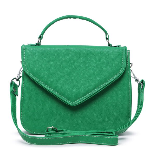 Bolsa Transversal 8190 Pequena Feminina Moda Casual Top Sofisticada Verde