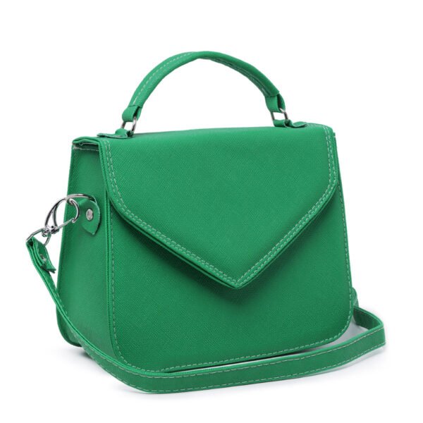 Bolsa Transversal 8190 Pequena Feminina Moda Casual Top Sofisticada Verde - Image 2