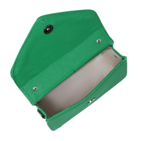 Bolsa Transversal 8190 Pequena Feminina Moda Casual Top Sofisticada Verde - Image 4