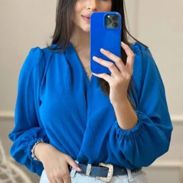 Body Blusa Manga Longa Princesa Elegancia BODDY DUNA - Image 5