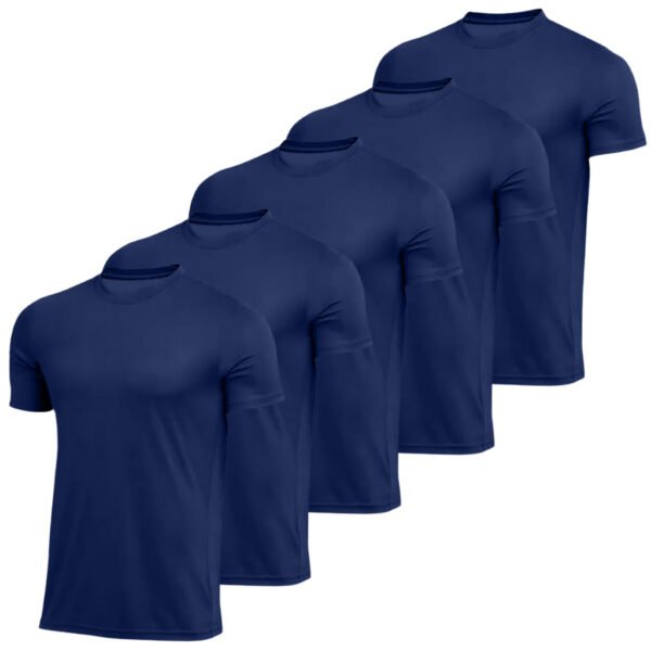 Kit 5 Camiseta Masculina Dry Fit Proteção Solar UV50 Térmica Anti Suor Academia Treino - Image 2