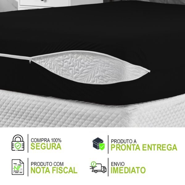 Capa De Colchão Malha Gel Solteiro - Image 2