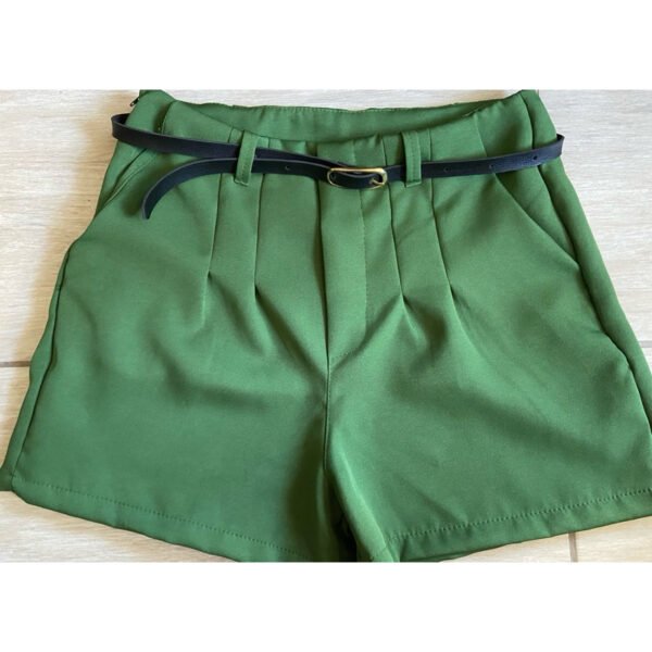 SHORT ALFAIATARIA ISA COM CINTO FINO - Image 6