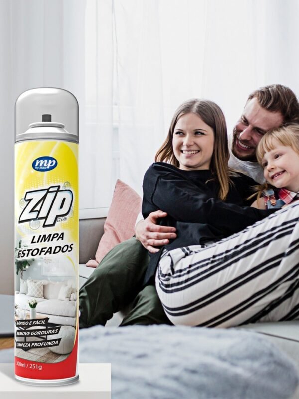 Limpa Estofados Zip Clean Espuma de Limpeza Profunda Uso Automotivo e Domiciliar - Image 2