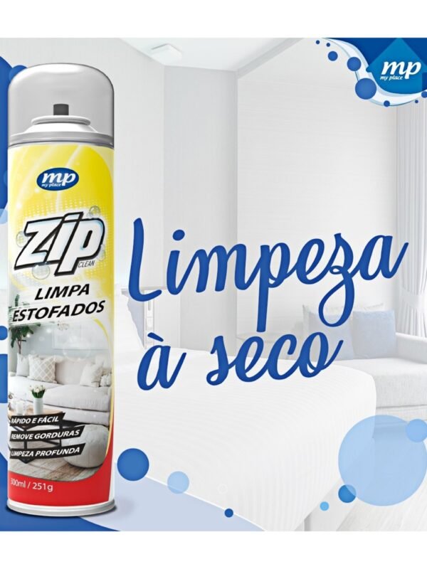 Limpa Estofados Zip Clean Espuma de Limpeza Profunda Uso Automotivo e Domiciliar - Image 3