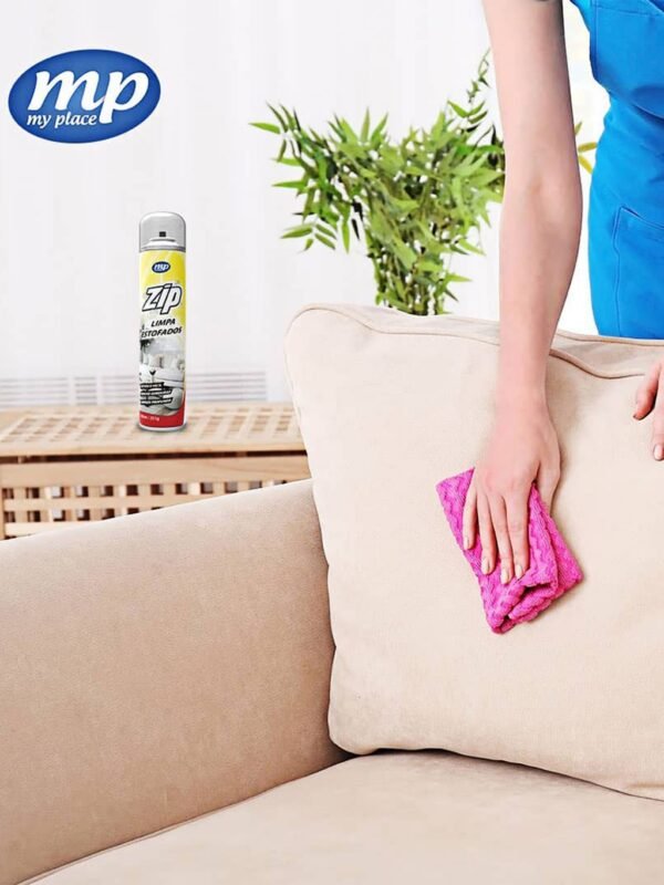 Limpa Estofados Zip Clean Espuma de Limpeza Profunda Uso Automotivo e Domiciliar - Image 5