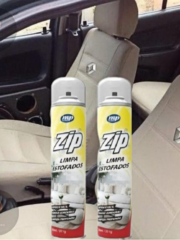 Limpa Estofados Zip Clean Espuma de Limpeza Profunda Uso Automotivo e Domiciliar - Image 6