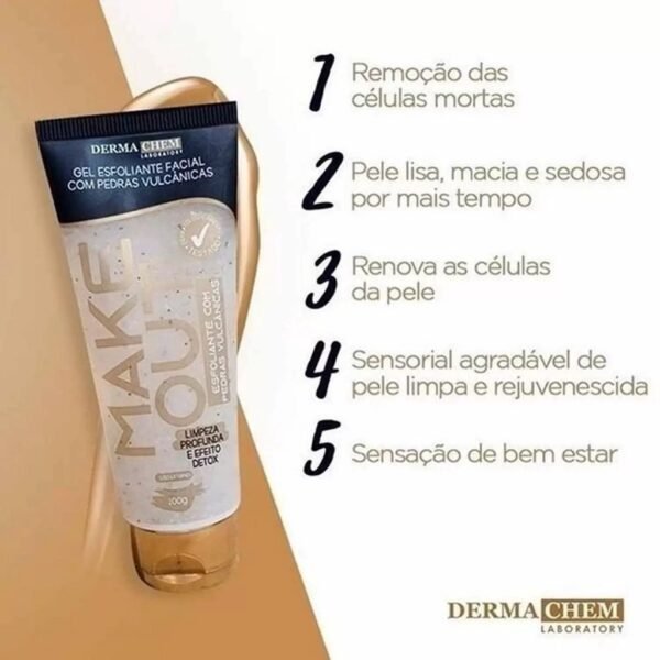Gel Esfoliante Facial com Pedras Vulcânicas - Image 4