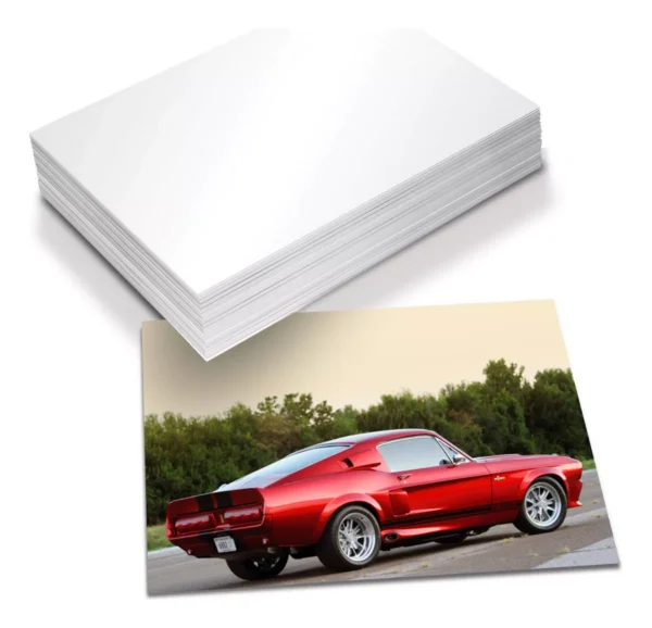 Papel Fotográfico 180g Glossy A4 À Prova D´água 100 Folhas