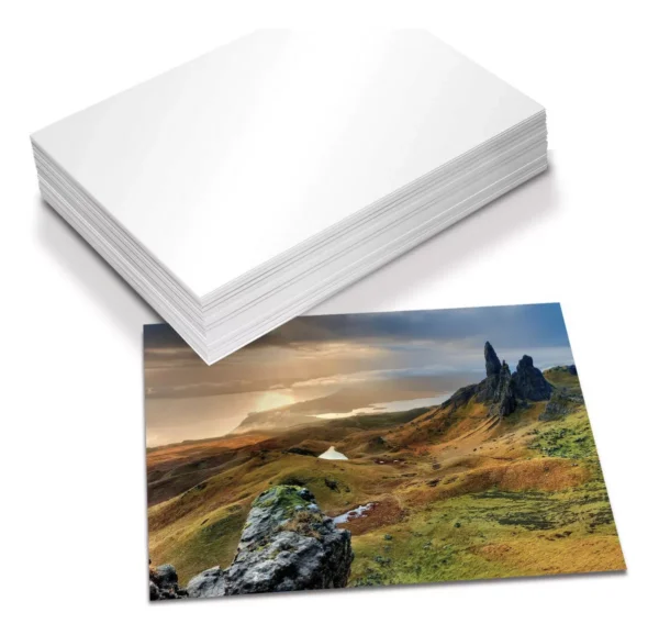 Papel Fotográfico 180g Glossy A4 À Prova D´água 100 Folhas - Image 4
