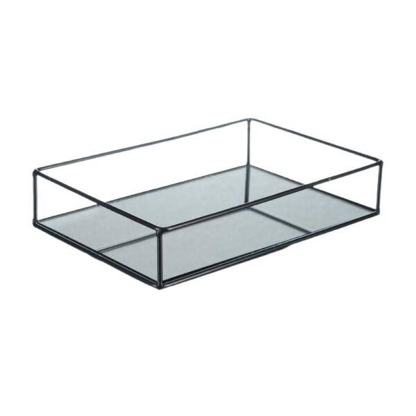 Bandeja Organizadora Multiuso Decorativa Espelhado Retangular - Image 2