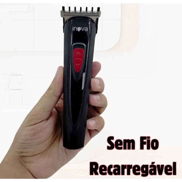 Maquina de Barbear Aparar Depilar - INOVA Cabelo Peito Perna Pelos Pezinho - Image 2
