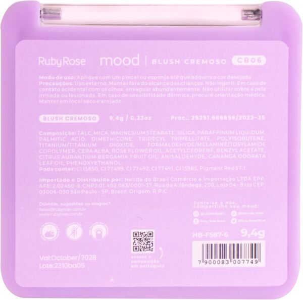 Blush Cremoso Mood CB06 HBF5876 Ruby Rose - Image 5