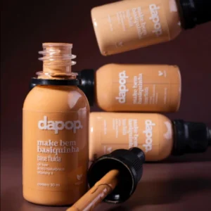 Base Fluída Líquida Vegana Dapop - Bem Basiquinha com todos os tons