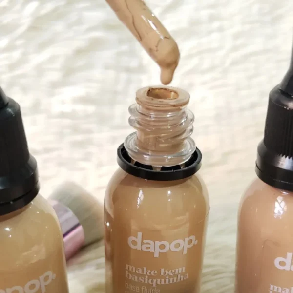 Base Fluída Líquida Vegana Dapop - Bem Basiquinha com todos os tons - Image 3
