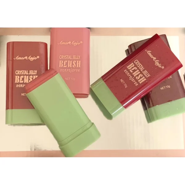 Cristal Jelly Blush Sonrojarse Stick Moisture Rubor Lip & Cheek - Image 3