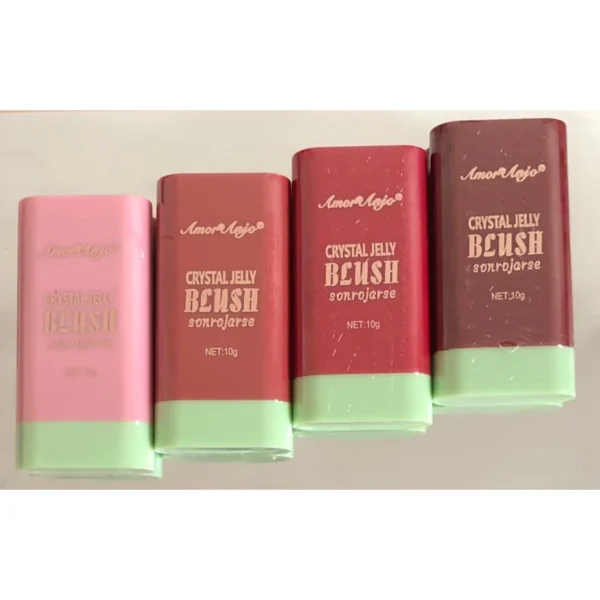 Cristal Jelly Blush Sonrojarse Stick Moisture Rubor Lip & Cheek - Image 4