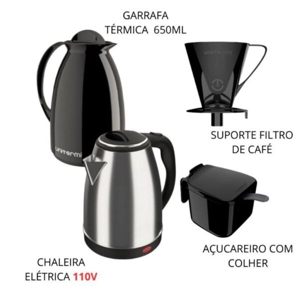 Jarra Bule Elétrico em Inox Chaleira de 1,8 Litros para Sua Cozinha - Image 9