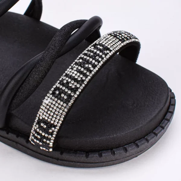 Sandália Papete Birken Infantil Fashion Belinha Preto - Image 3