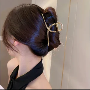 Clipes De Garra De Metal Grandes Fixação Forte Barrettes Para Cabelos