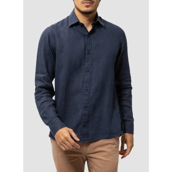 Camisa Linho Manga Longa Masculina Linha Premium - Image 2