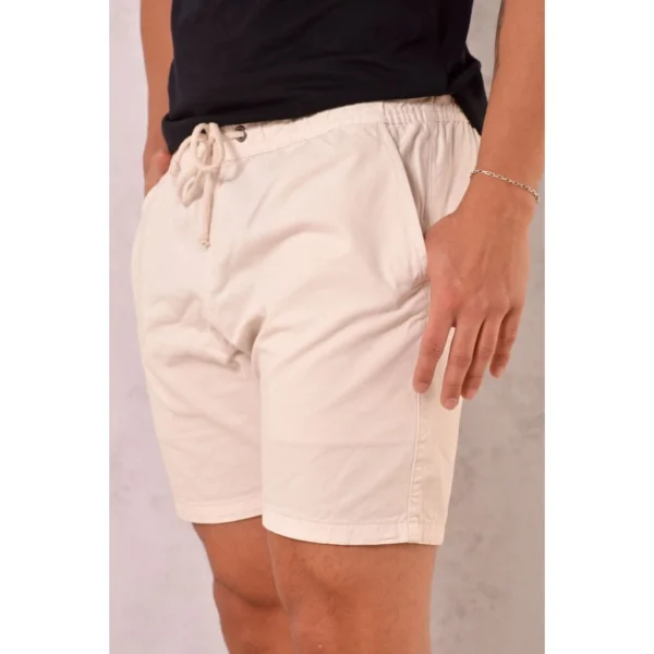 Short Masculino Elástico Mauricinho Sarja Brim - Image 2