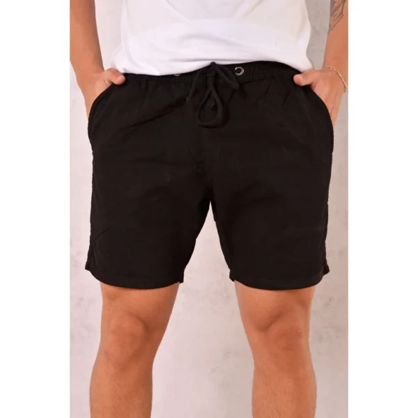 Short Masculino Elástico Mauricinho Sarja Brim - Image 6