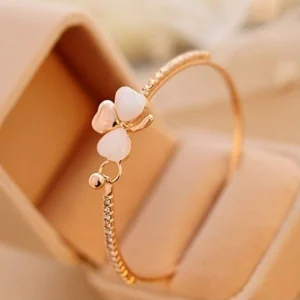 Pulseiras Femininas Bracelete Dourado Vários Modelos Presente Barato