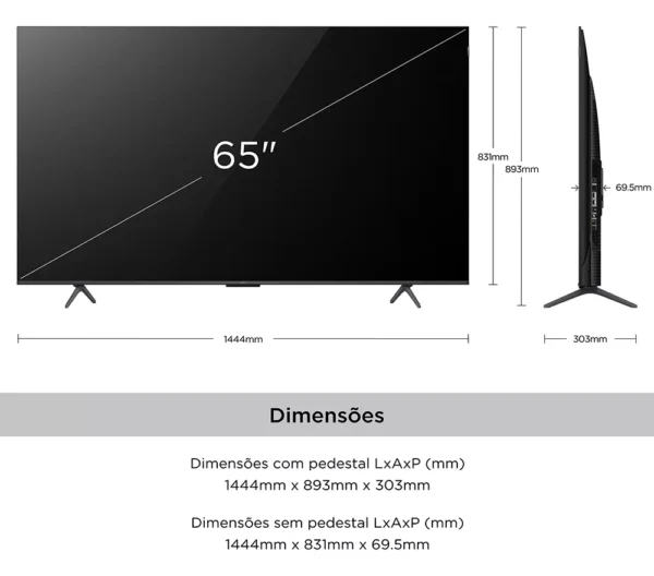Tcl Smart Tv Advanced 4k Qled Pro 65 - Image 7