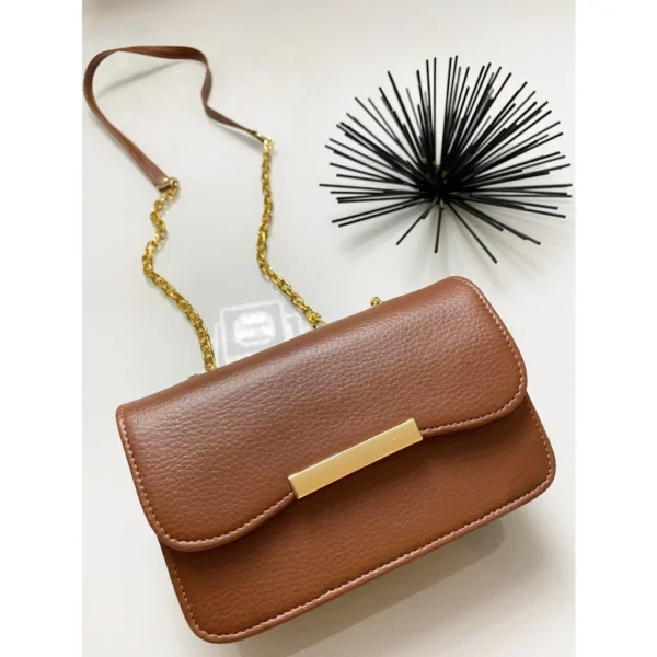 Bolsa Feminina Transversal Tiracolo Alça corrente lançamento