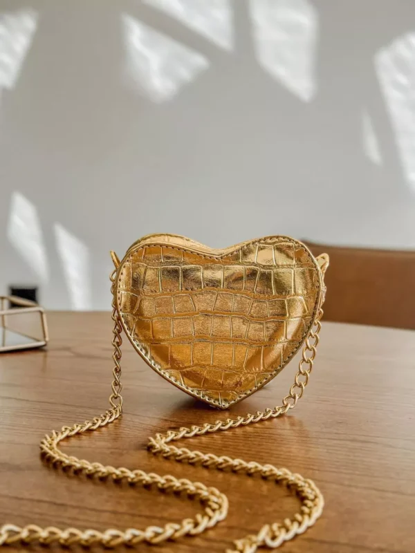 Bolsa Feminina Transversal Mini Bag Festa Coração
