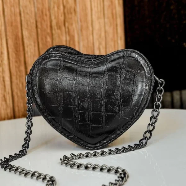 Bolsa Feminina Transversal Mini Bag Festa Coração - Image 6