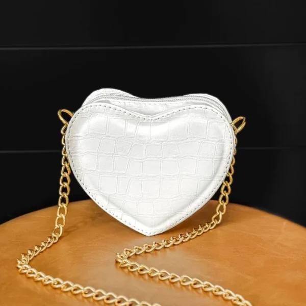 Bolsa Feminina Transversal Mini Bag Festa Coração - Image 8