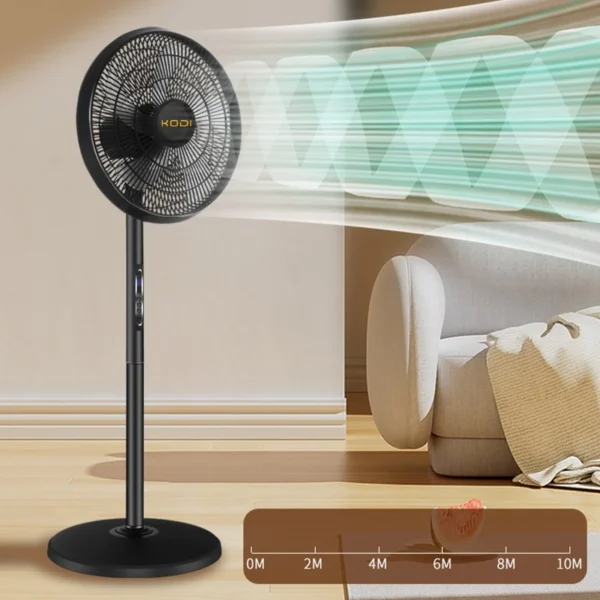 Ventilador De Chão De Pé De Coluna 115cm Forte e Silencioso - Image 6