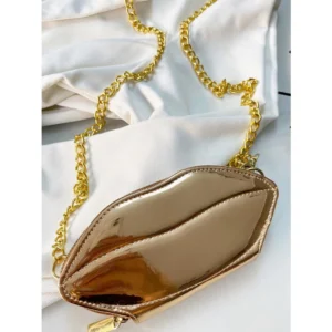 Bolsa pequena Mini Bag Boca metalizada Lançamento