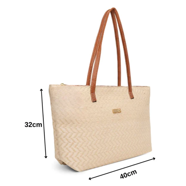 Kit Bolsa Grande de Praia Mais Bolsa Pequena - Image 4