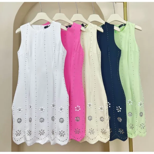 Vestido MIDI com pedrarias - Image 2
